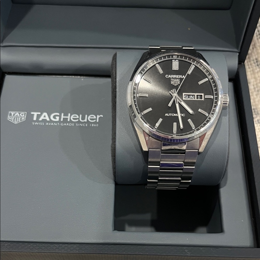 Authentic TAG Heuer Carrera Day-Date Automatic watch, reference WBN2013.FC6503.